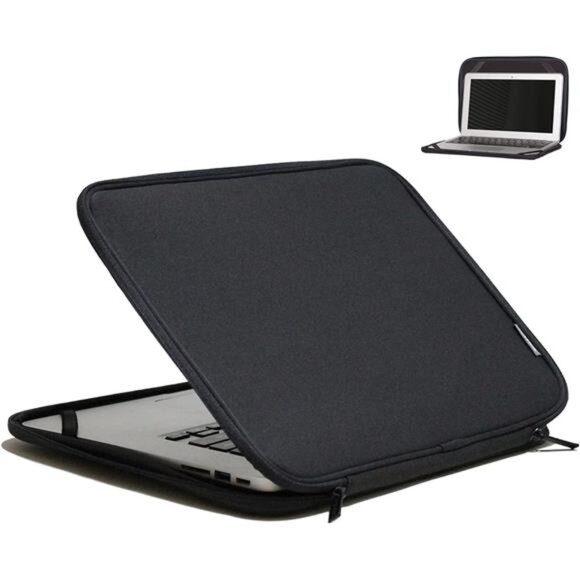 Laptop Sleeve 15.6 Inch Foldable Slim Case Lightweight Bag Notebook Computer - Picture 1 of 7
